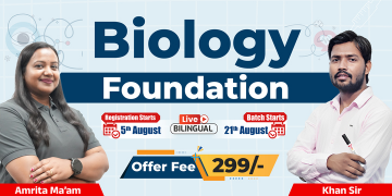 Biology Foundation 2025 Batch By Amrita Ma'am